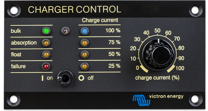 Panel de Control del Cargador (Charger Control)
